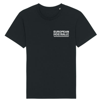 European HOG Rally T-Shirt - BLACK