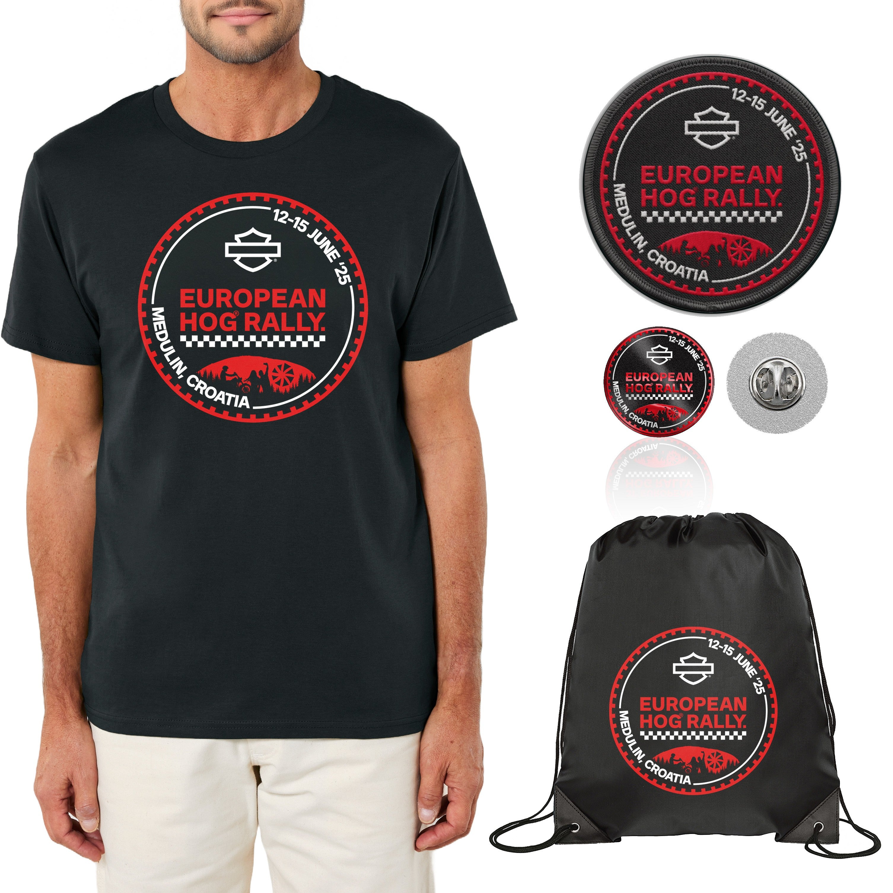 CROATIA European H.O.G. Rally 2025 Men's Rally Pack (Collection At Event Only)