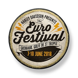 Euro Festival Circular Patch  2018